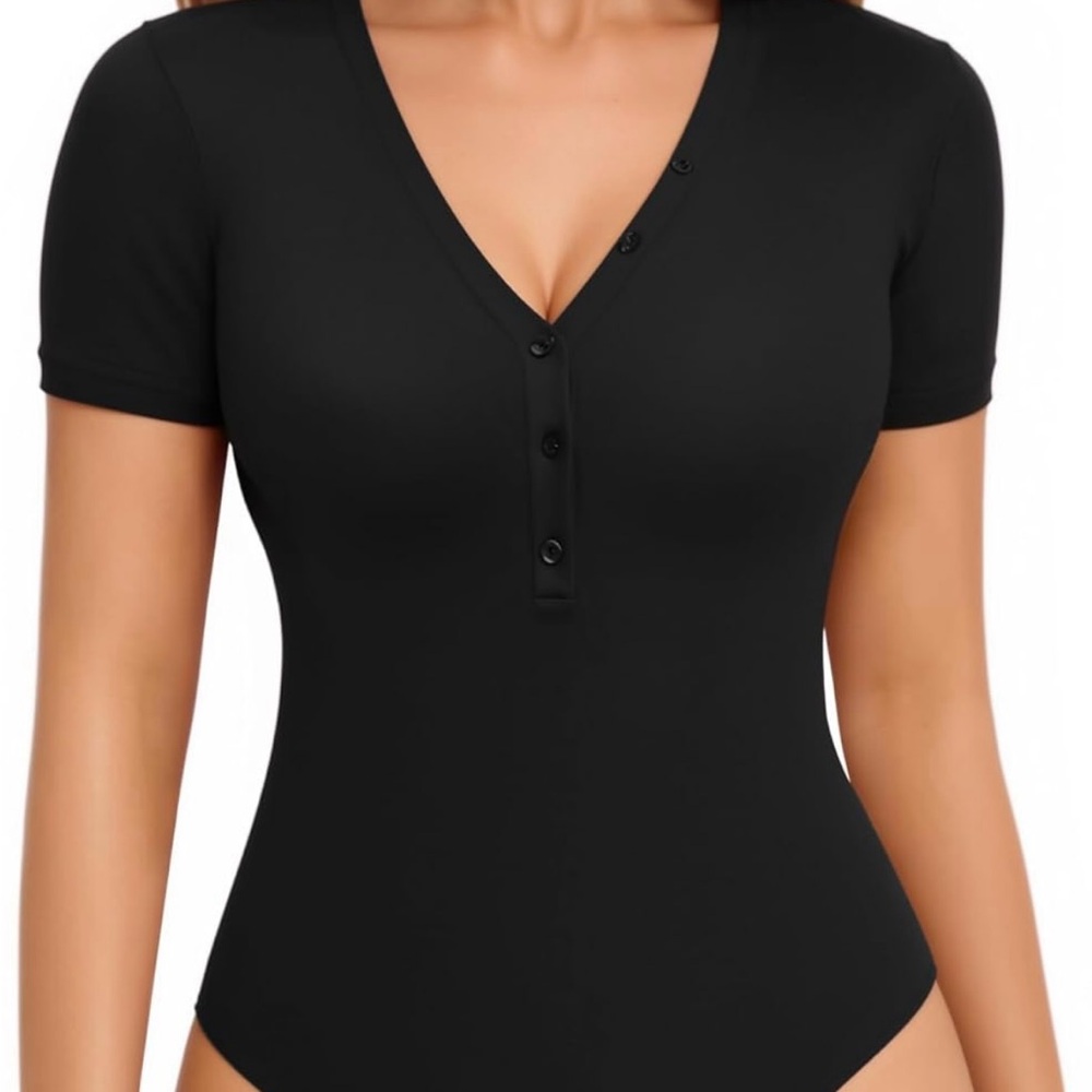 Black Mango Pop Bodysuit